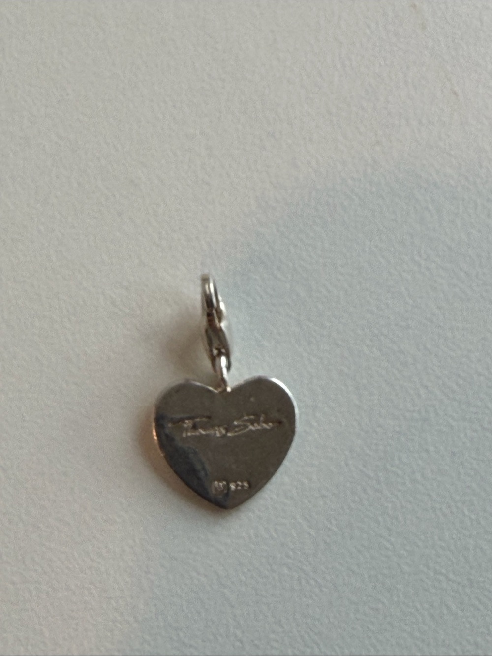 Thomas Sabo 925 Sterling Silver My Boy Heart Charm Pendant - Picture 3 of 12